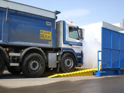 MB EcoWash Wheel Washing System