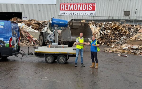 SprayCannon 40 Mast delivered to Remondis Nederland
