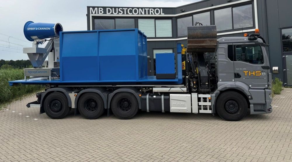 New and proud delivery of SprayCannon 60BM Container Sledge