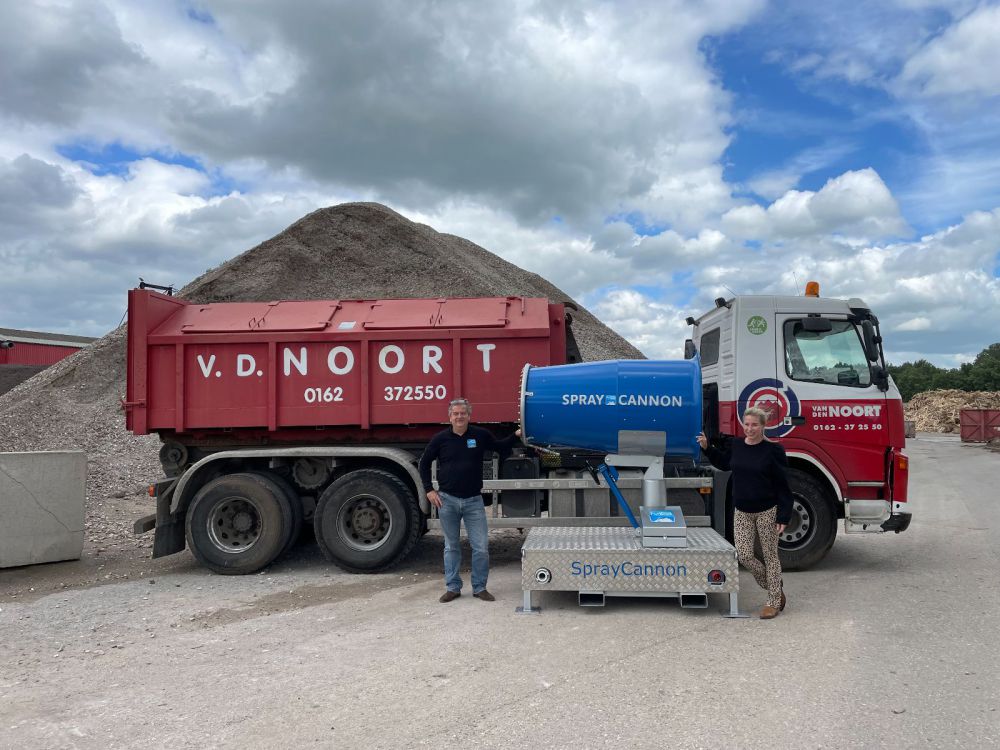 Van den Noort Recycling opts for SprayCannon 60